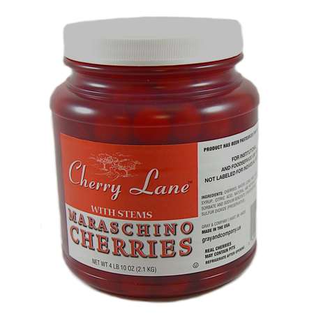 Cherry Lane Maraschino Cherry With Stem .5 gal., PK6 F004158077910